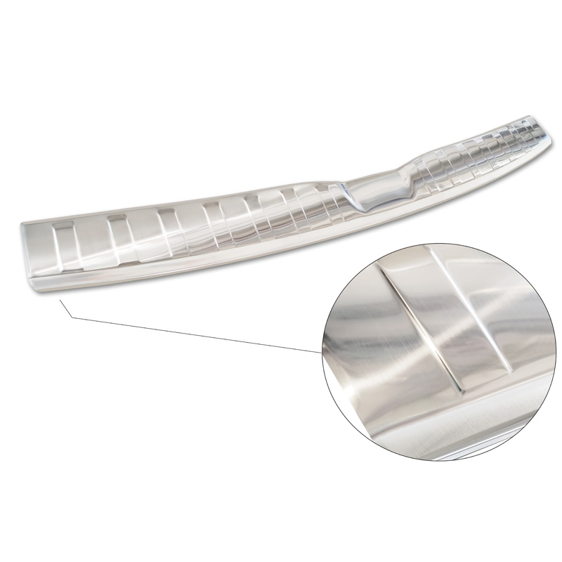 Stainless Steel Rear bumper protector  Dacia Spring 2020- 'Ribs'