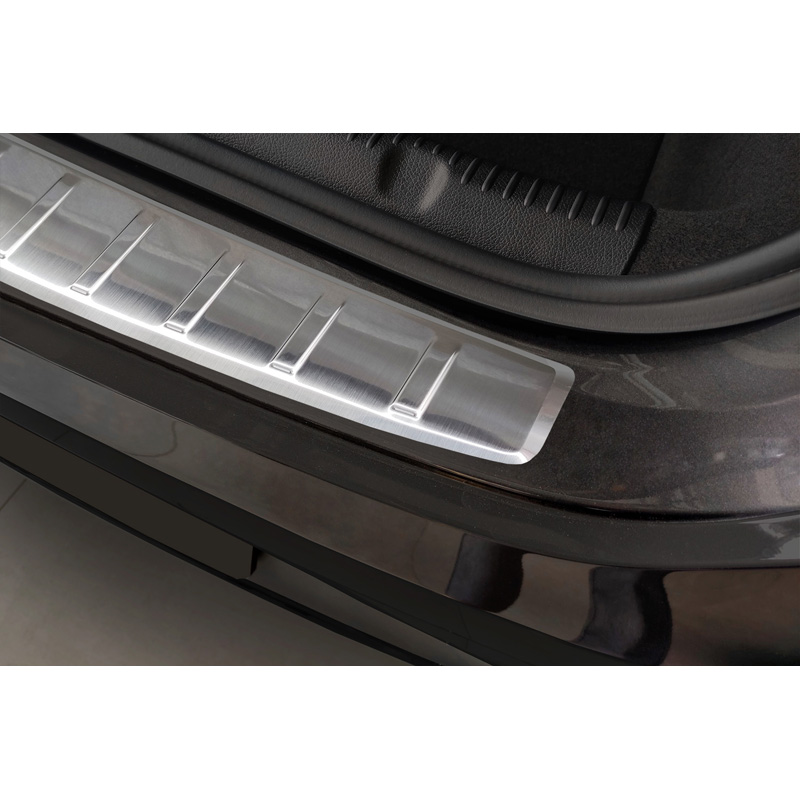 Stainless Steel Rear bumper protector  Mercedes EQE (V295) 2022- 'Ribs'