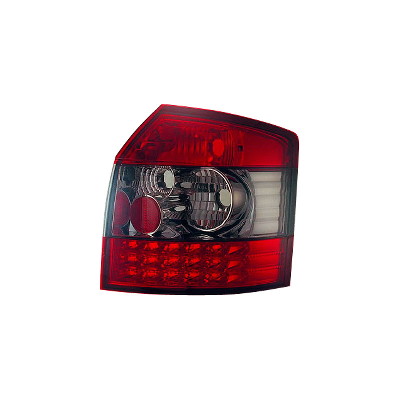 Set LED Tail Lights  Audi A4 B6 Avant 2001-2004 - Red/Smoke