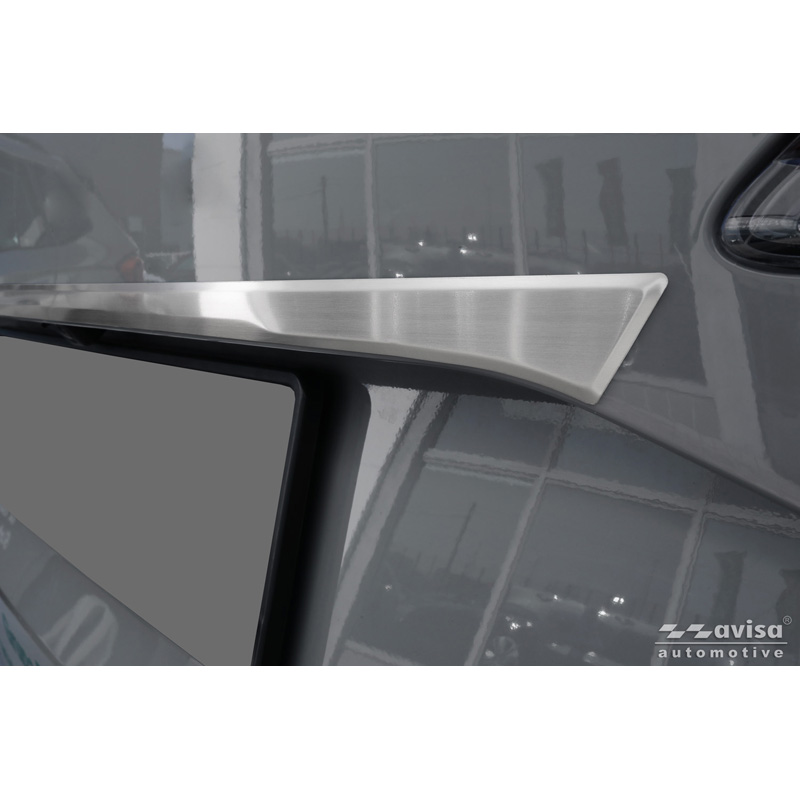 Avisa Brushed Stainless Steel Trunk Tailgate Trim Cover  Skoda Karoq (NU7) Facelift 2022-