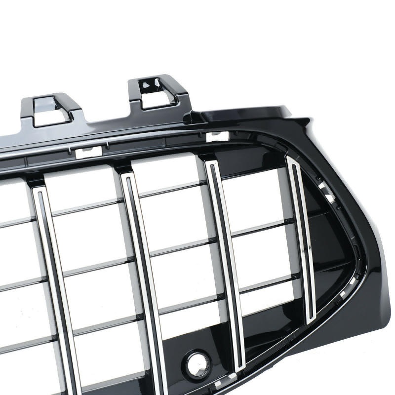 Grill passend voor Mercedes CLA C118, X118 Zwart Chroom 19-23 GT Look