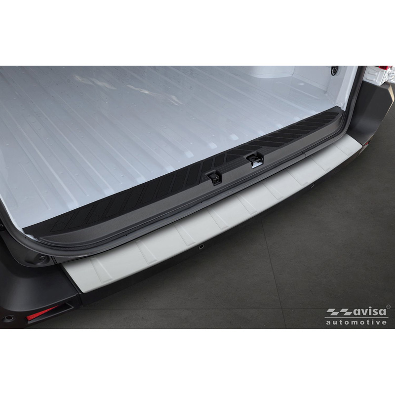 Avisa Stainless Steel Powdercoated Rear bumper protector  Renault Master IV 2024- 'Soft Silver'