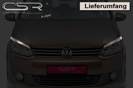 Headlightspoilers VW Touran GP2