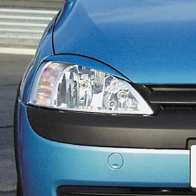 Headlampspoilers Opel Corsa C / Combo C ABS