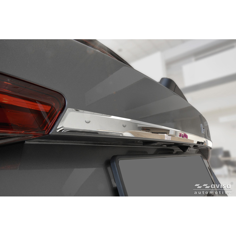 Avisa Chrome Stainless Steel Trunk Tailgate Trim Cover  Skoda Fabia IV (PJ3) 2021-