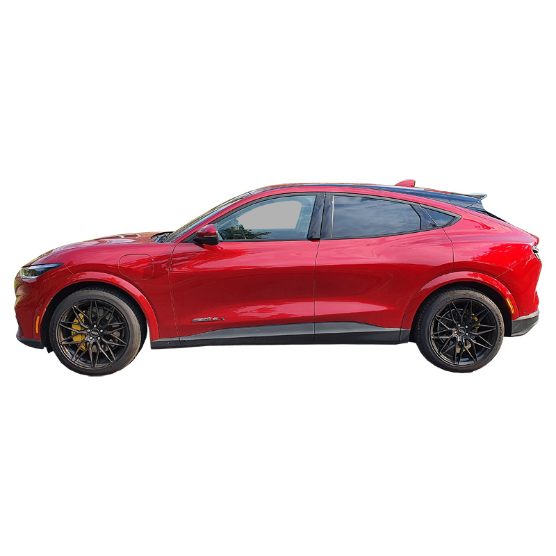 Roof spoiler  Ford Mustang Mach-E 2020- 'M4' (Glossy Black ABS)