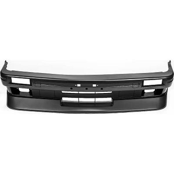 Voorbumper passend voor BMW E30 82-94 Zwart Sport Look 3