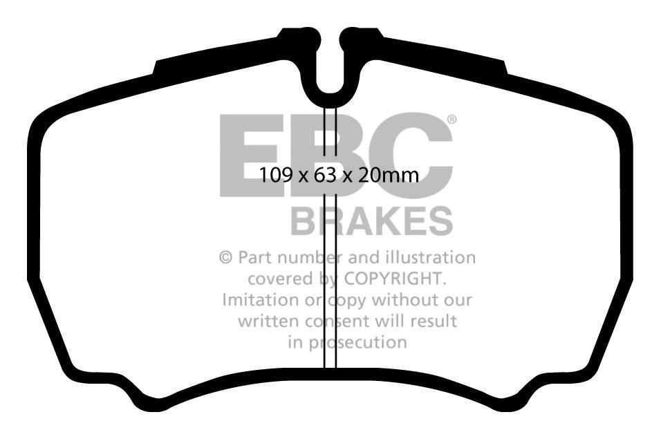 EBC Brakes FORD BEDRIJFSWAGEN Transit 450 (3500kg +) 2006-.. Rem