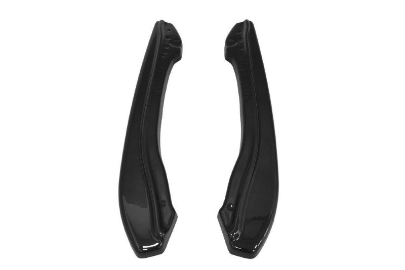 Achterzij Spoiler passend voor BMW M6 E63 Glanzend Zwart