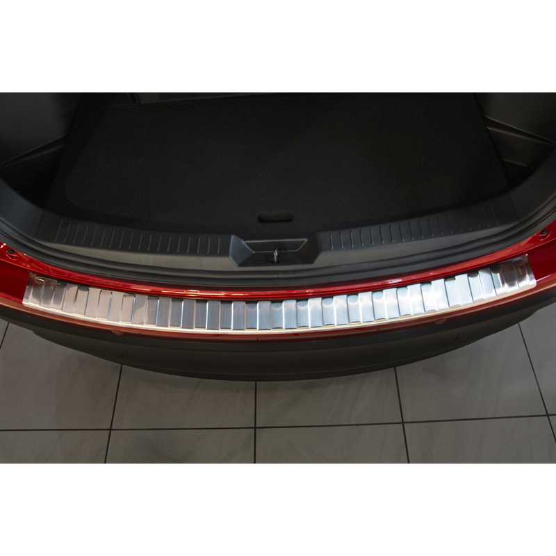 Stainless Steel Rear bumper protector  Mazda CX-5 2012-2017 'Ribs'