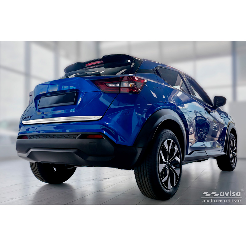 Avisa Brushed Stainless Steel Trunk Tailgate Trim Cover  Nissan Juke II (F16) 2019-