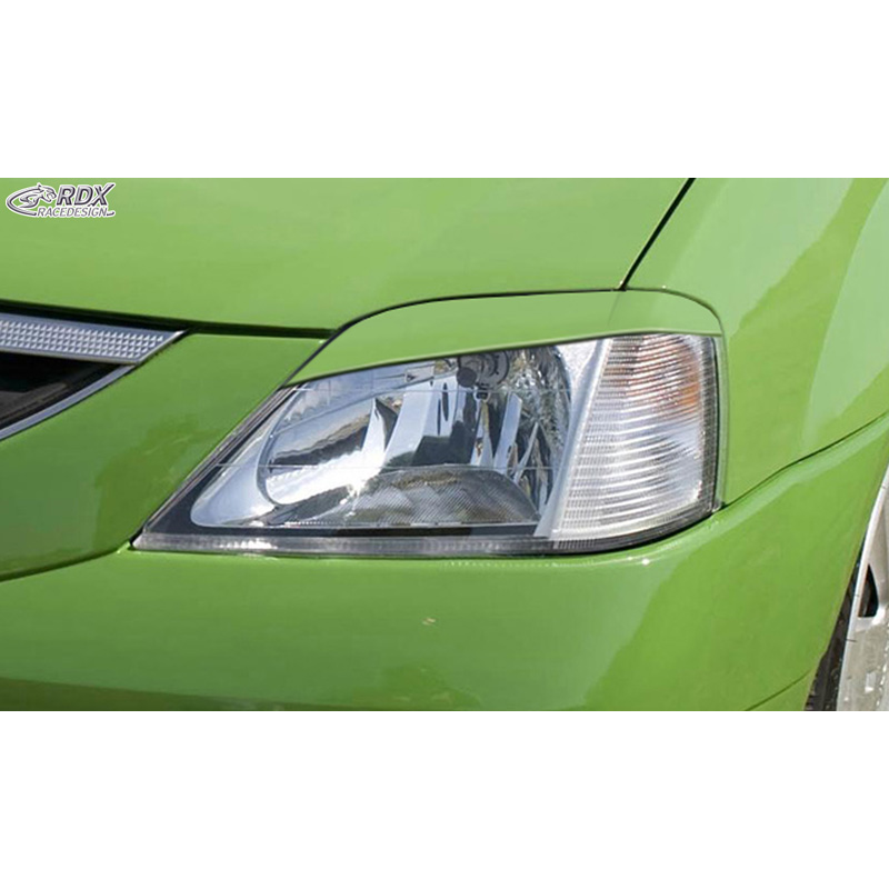 Head light spoilers  Dacia Logan -2008 (ABS)