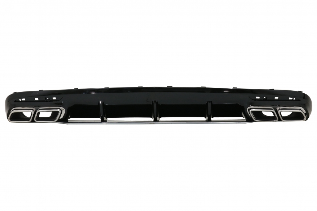 Diffuser passend voor Mercedes S-Class C217 Coupe (2014-2020) S63 Facelift Design Sierstukken