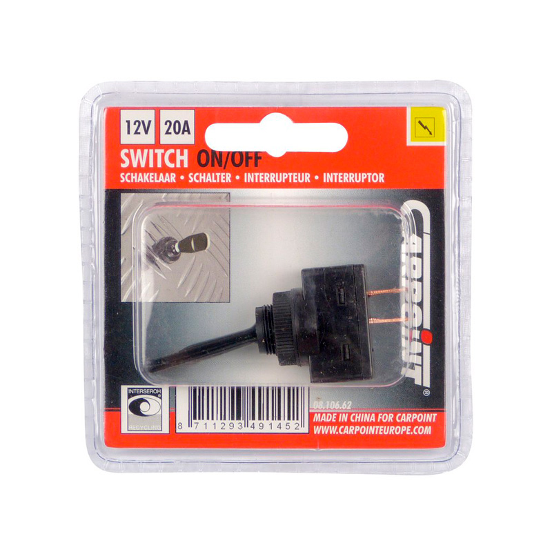 Carpoint Switch On/Off - Black