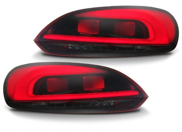 Tail Lights VW Scirocco 08-14 Tube LED Red/Smoke