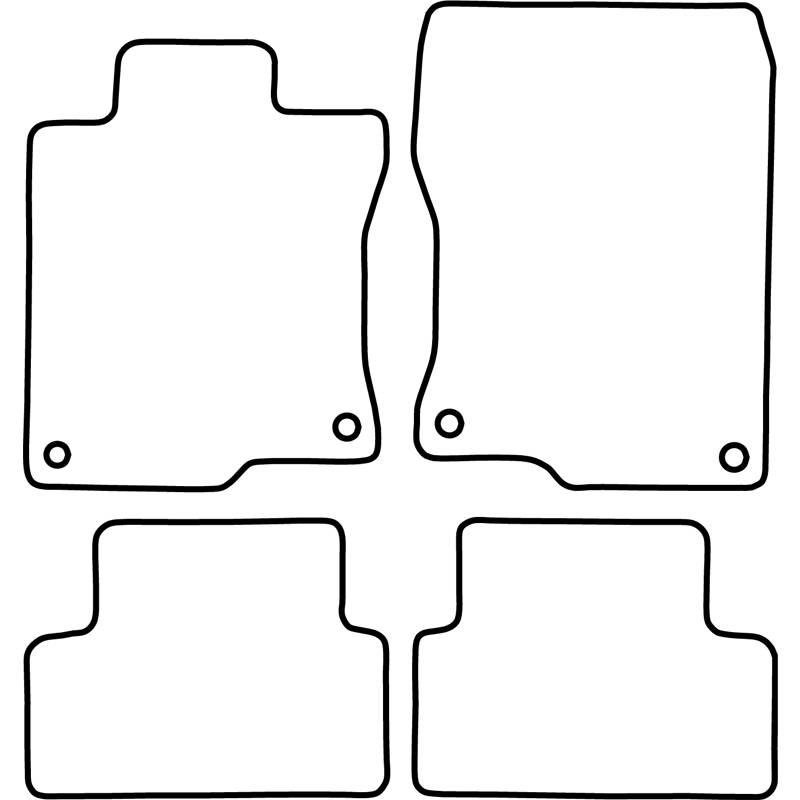 Set car mats  Honda Accord 2011-