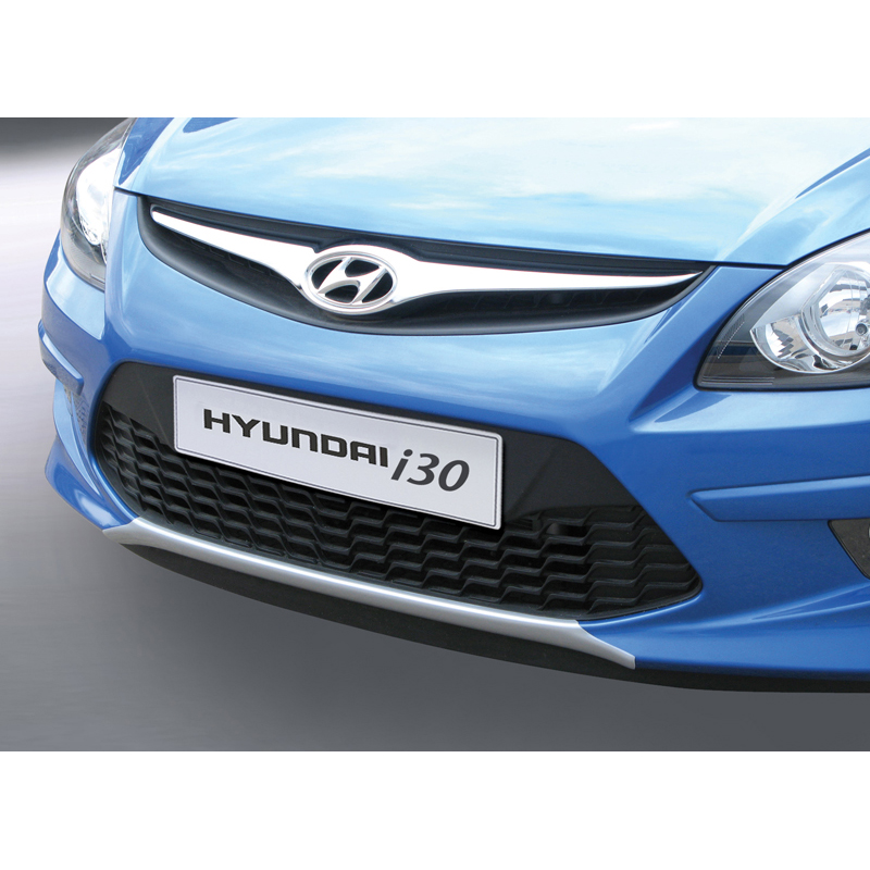 RGM Front spoiler 'Skid-Plate'  Hyundai i30 HB/CW 2010-2013 - silver (ABS)