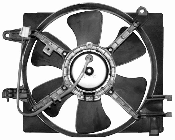 Radiator FAN COMPLEET MATIZ 01-05 300mm 800Ie/1000Ie -AC