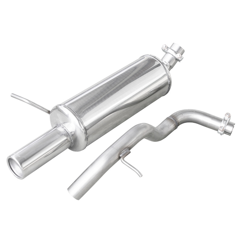 100% Inox Sport Exhaust  Volkswagen Golf IV 1.6 (105HP) 1997- 80mm