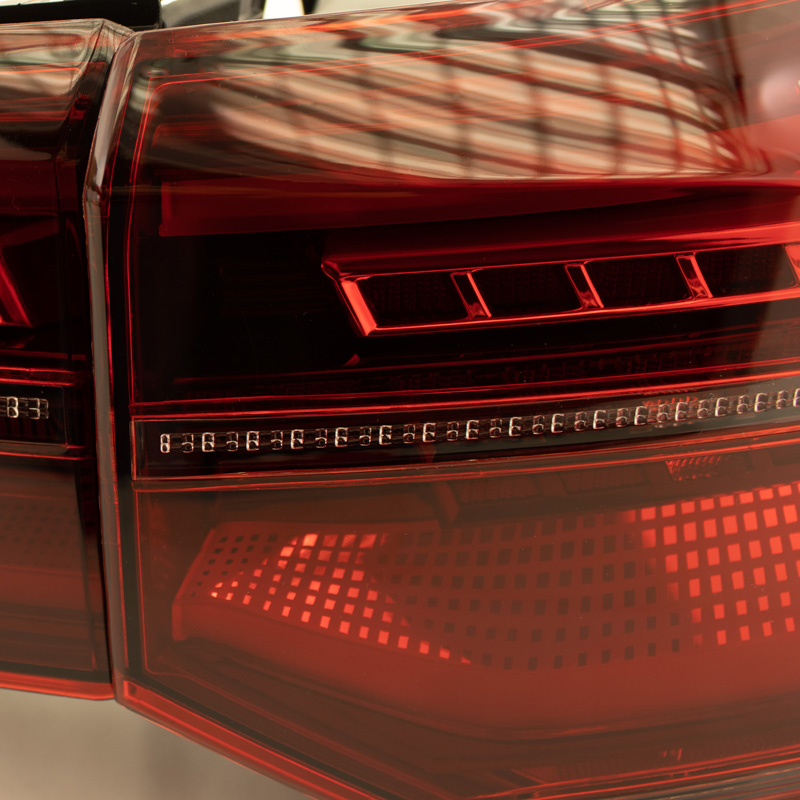 Set LED Tail Lights  Volkswagen Golf VIII 2020- excl. Variant - Red/Smoke - incl. Dynamic Running Light