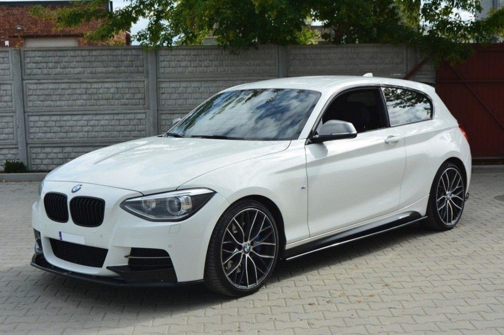 Zijskirts passend voor BMW 1-Serie F20/F21 M-Power Gloss Black