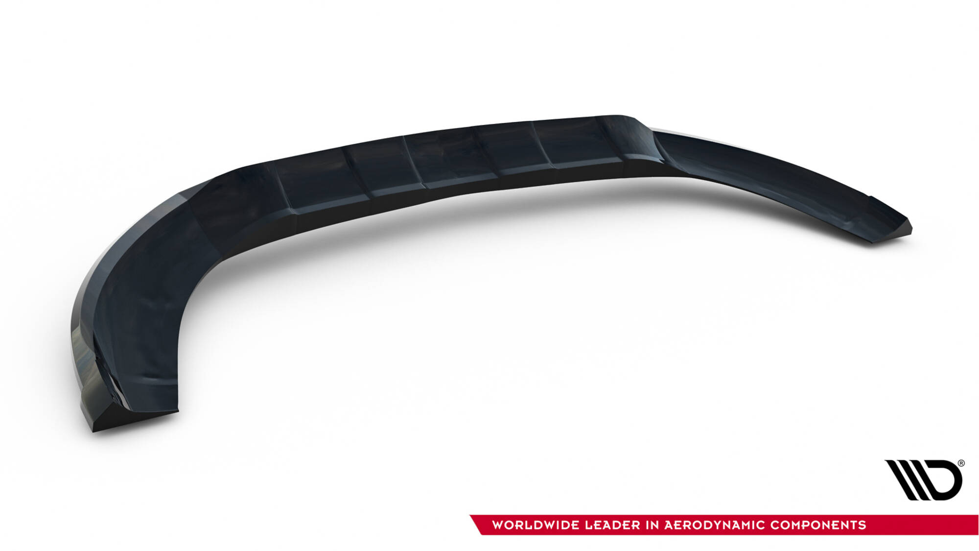 Voorspoiler passend voor Mercedes-Benz GLA 45 AMG Off-roader X156 Maxton Glanzend zwart