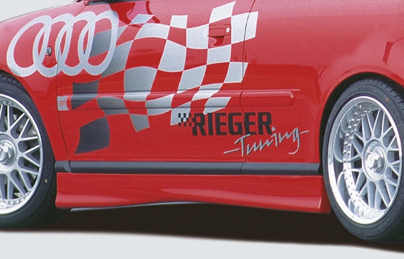 Sideskirts passend voor Audi A3 8L 2 Doors Rieger