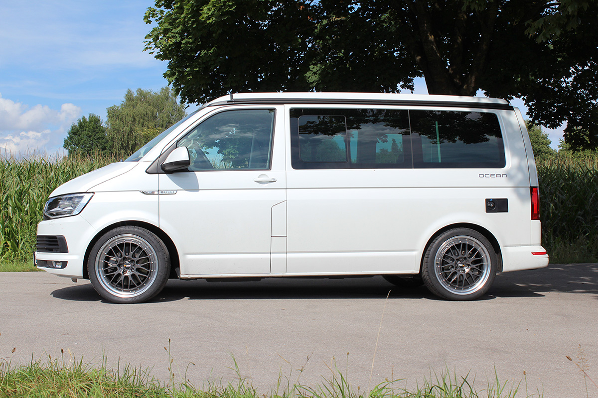Coilover set Koni VW Transporter T5 and T6 Red T32