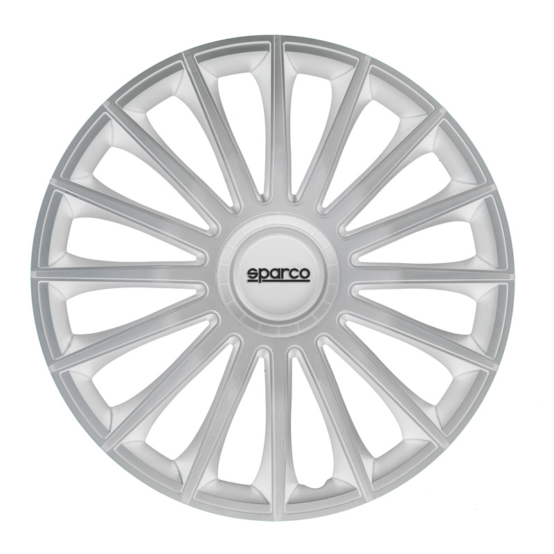 Sparco Wheel Covers Treviso - 14-inch - Silver - Set of 4 pieces