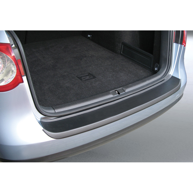 ABS Rear bumper protector  Volkswagen Passat 3C Variant 2005-2010 Black