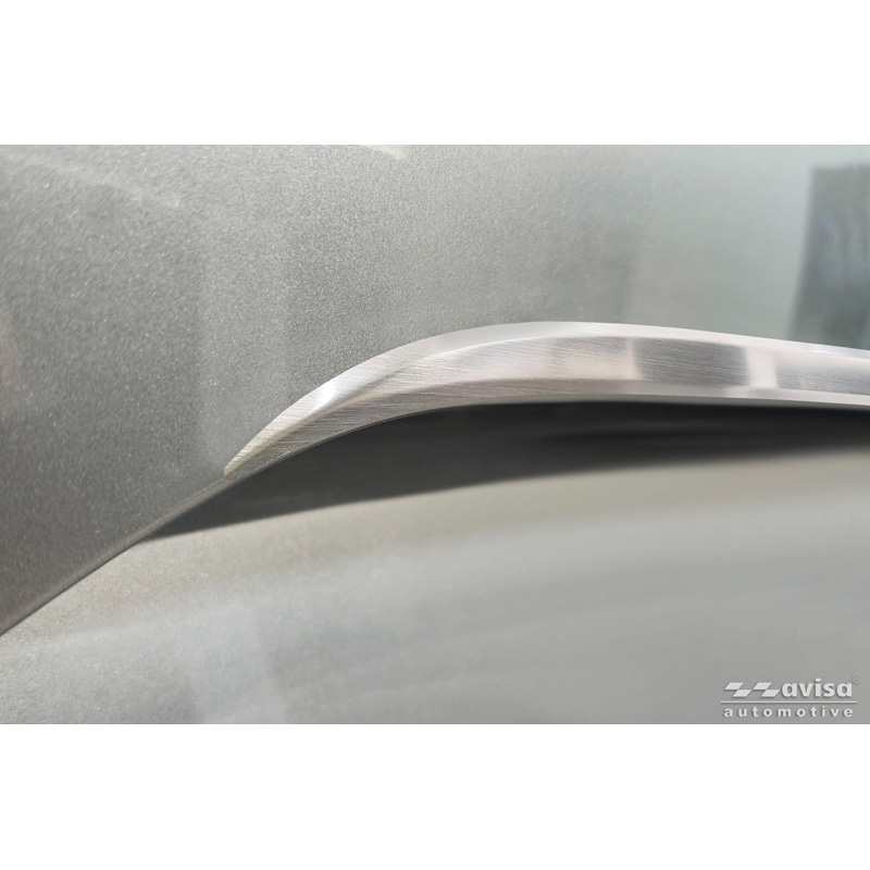 Avisa Brushed Stainless Steel Trunk Tailgate Trim Cover  Volkswagen Mulivan T7 2021-