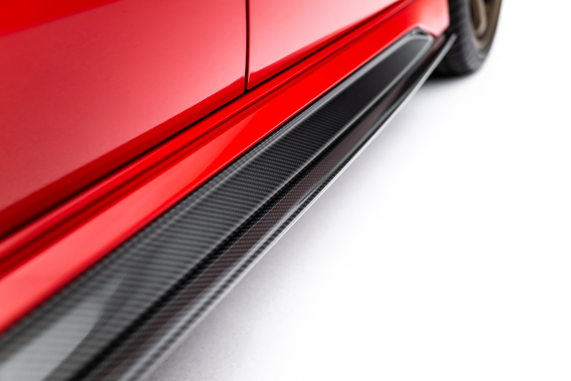 Set of Prepreg Carbon Fiber Zijskirts passend voor Audi RS3 Sedan 8Y Facelift – Maxton Design