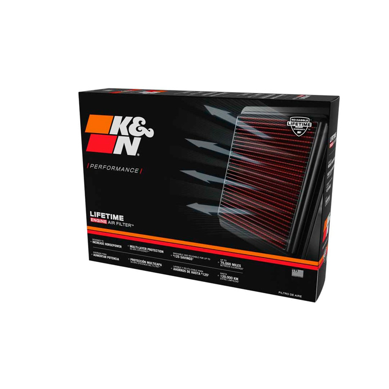 K&N Replacement Air Filter  BMW X5 (G05), X6 (G06), X7 (G07), XM (G09) 4.4L V8 (set of 2 pieces) (33-5144)