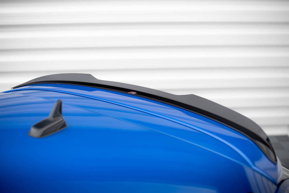Spoiler passend voor Skoda Superb Combi MK3 Facelift Maxton Glans Zwart
