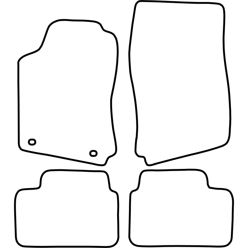 Set car mats  Opel Vectra B 1995-2002