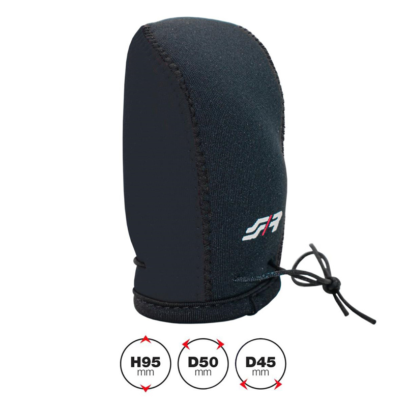 Simoni Racing Gear Knob Cover Universal - Black + Logo