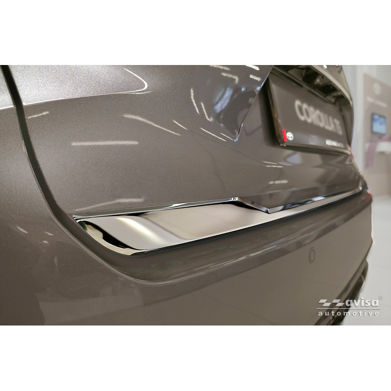 Avisa Chrome Stainless Steel Trunk Tailgate Trim Cover  Toyota Corolla Touring Sports (E21) 2019-