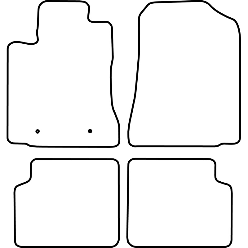 Set car mats  Toyota Corolla 2004-2008 3/5 doors