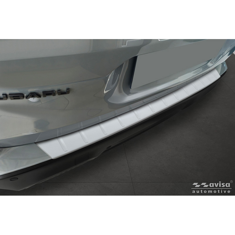 Avisa Stainless Steel Powdercoated Rear bumper protector  Subaru Forester (SL) 2025- 'Soft Silver'