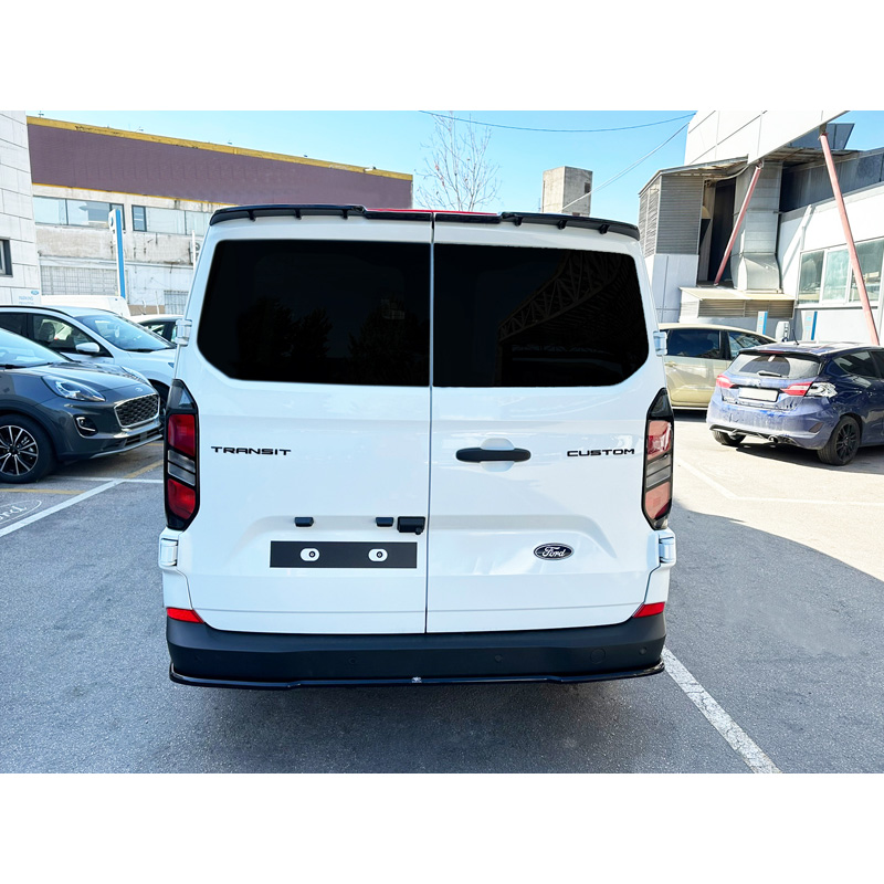 Roof spoiler  Ford Transit Custom (V710) 2023- & Volkswagen Transporter T7 2024- (with 2 rear doors) (PU)
