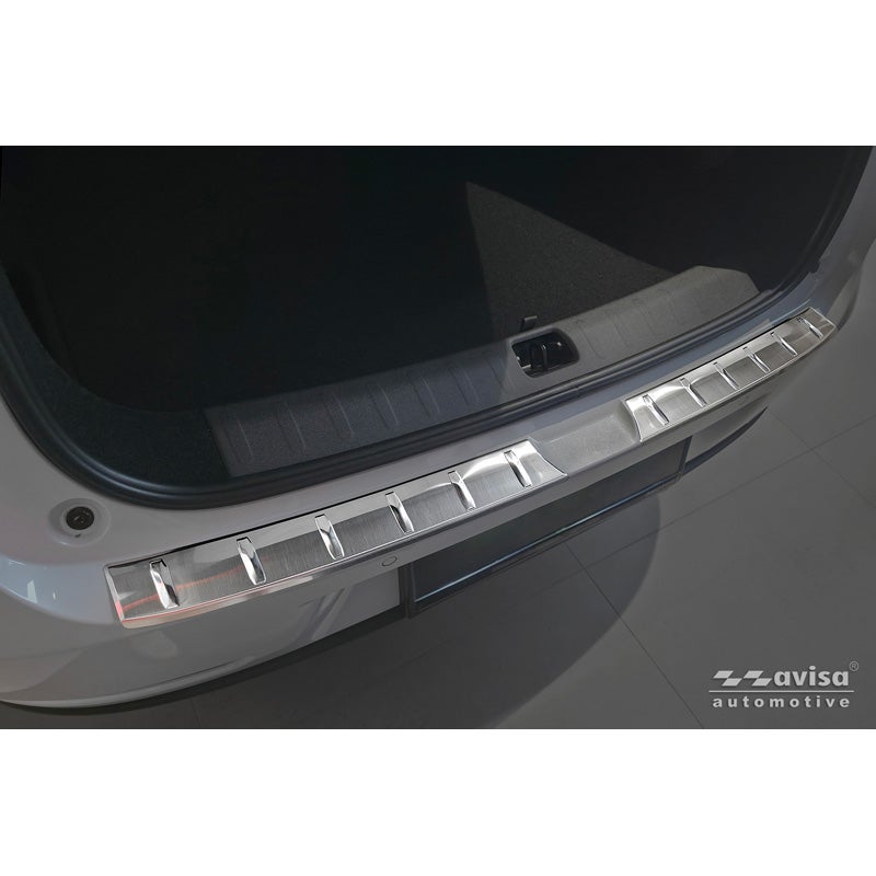 Avisa Stainless Steel Rear Bumper Protector  Leapmotor C10 2024- - Silver - 2-pieces