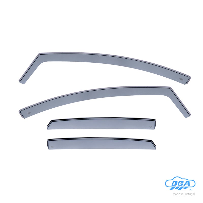 DGA Wind Deflectors Set  Ford Focus III Sedan/HB 5-doors 2011-2018 (4-pieces)