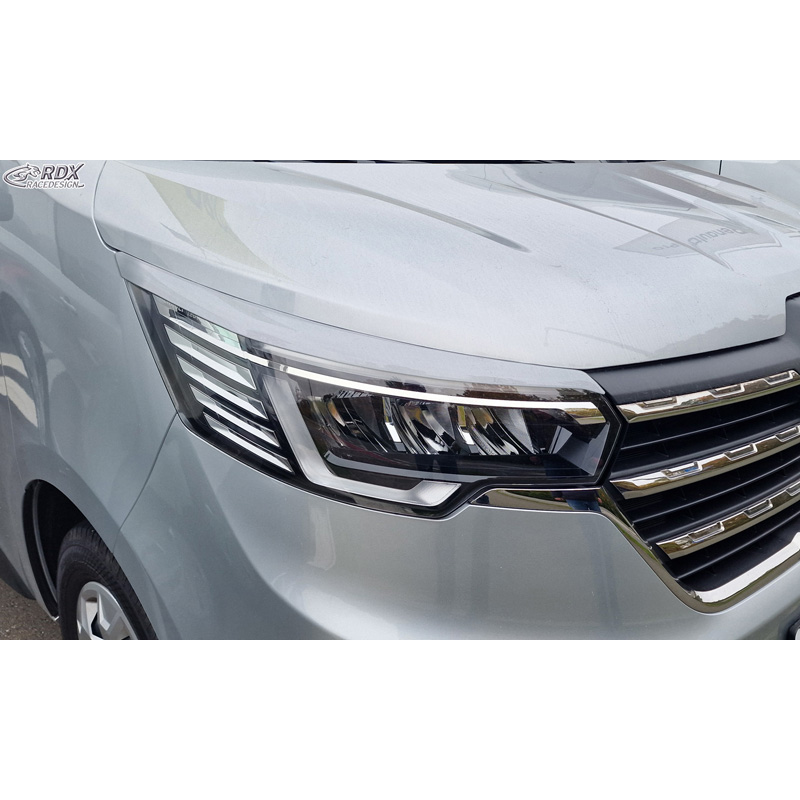 RDX Head light spoilers  Renault Master III Facelift 2019-2024 (ABS)