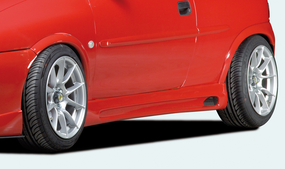 Sideskirts Opel Corsa B GTC Rieger with uitsnede