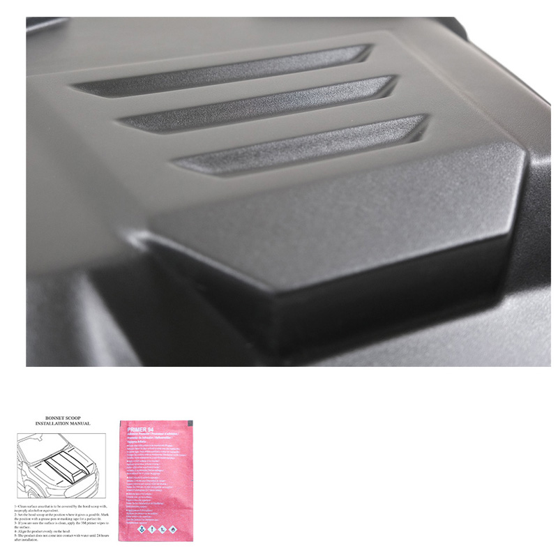 Bonnet Scoop  Mercedes X-Class W470 2017- - Matt black