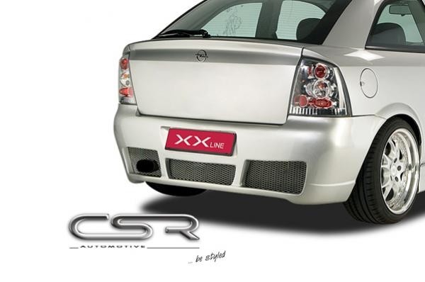 Rearbumper Opel Astra G with numberplate uitsp XX-Line