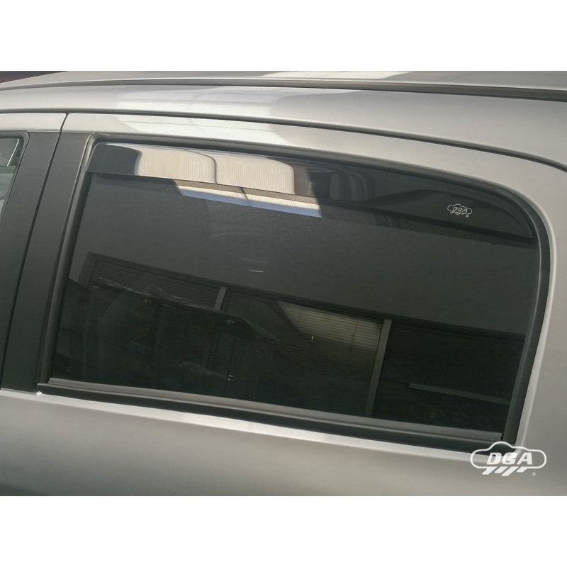 DGA Wind Deflectors (Rear)  Mitsubishi Space Star / Mirage 2013- (2-pieces)