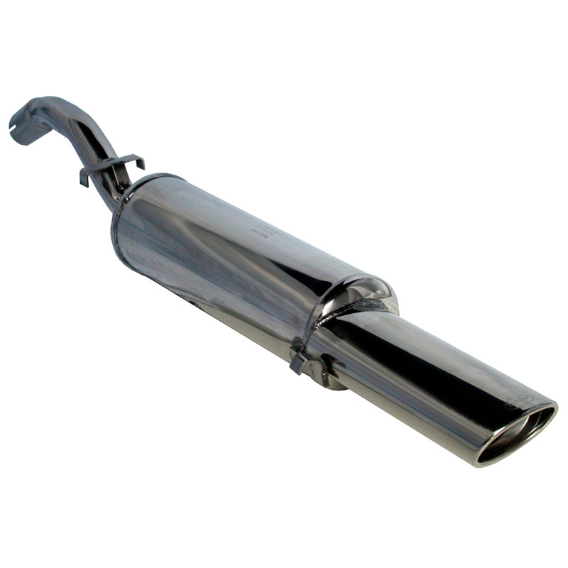 100% Inox Sport Exhaust  Volkswagen Golf II 1.8 GTi 16v (136HP) 120x80mm