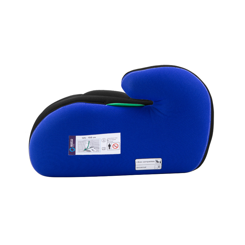 Sparco child booster seat F100KI Black/Blue i-Size 125-150cm (ECE-R129/03)
