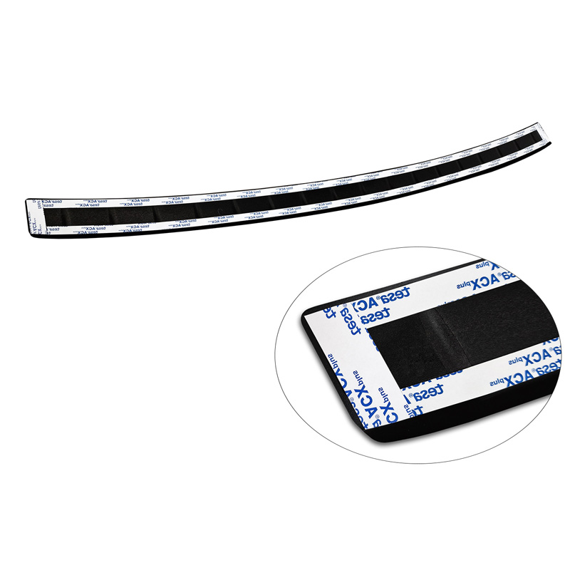 Matt Black Stainless Steel Rear bumper protector  MG (E)HS Facelift 2020-2023 & Facelift 2023-2024 'Ribs'